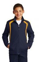 Sport-Tek® Youth Colorblock Raglan Jacket